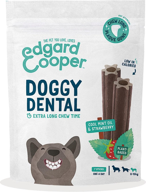 105G DOGGY DENTAL STRAWBERRY &#38; MINT SMALL 7 PER PACK
