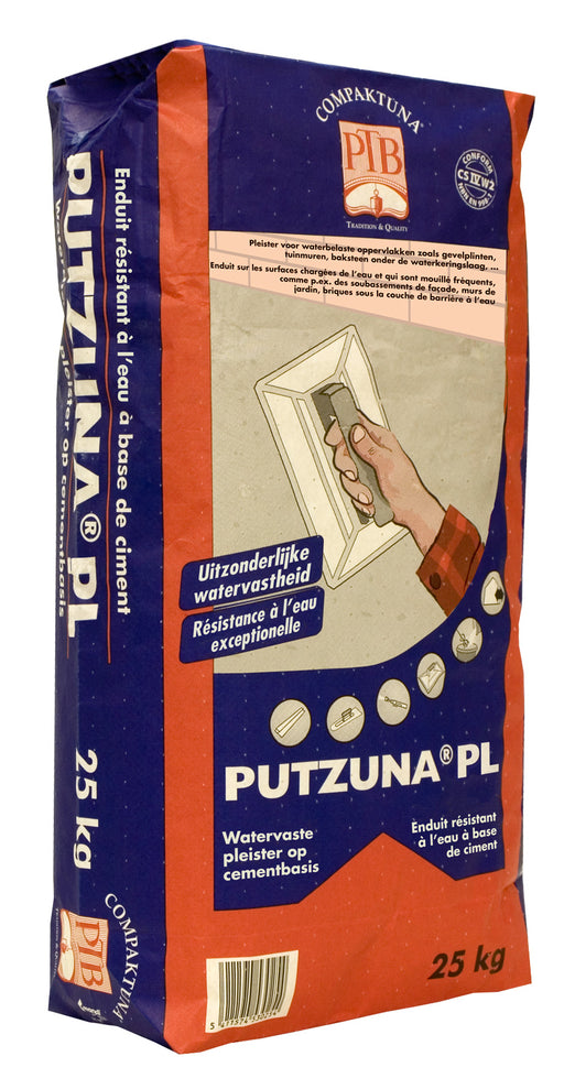 PUTZUNA-HY (WATERDICHT PLEISTER) 25KG
