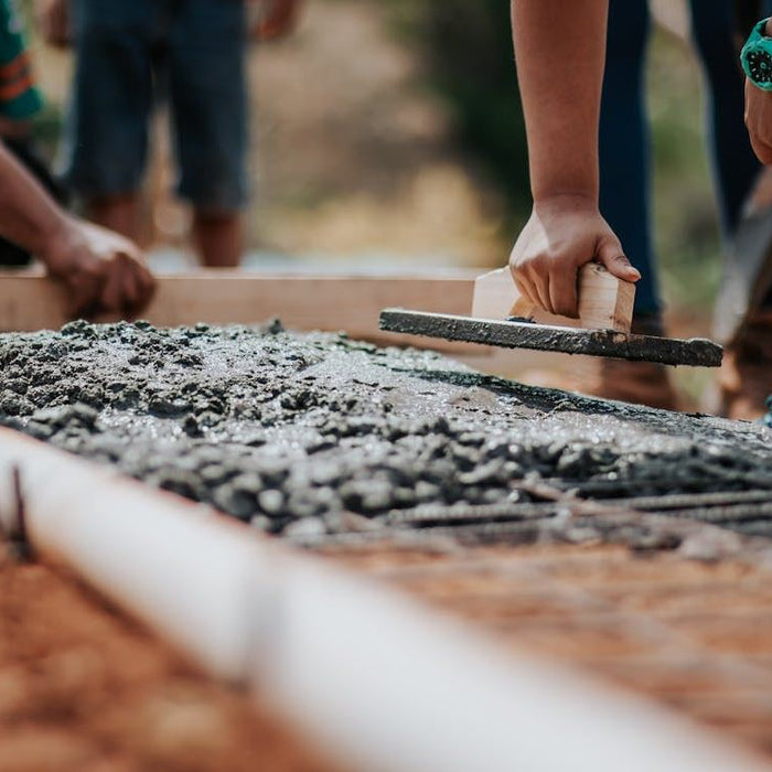 Hoe verwerk je beton?