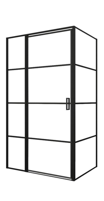 LOFT-JEU PROMENADE EN PROCHE - 120 X 87-89 X 200 CM - PROFIL NOIR