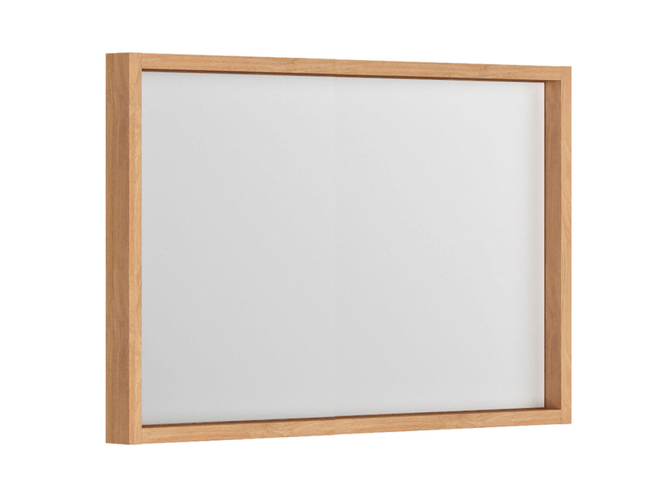 MIROIR SORENTO AVEC CADRE 100 CM - CHÊNE KENDAL HUILÉ