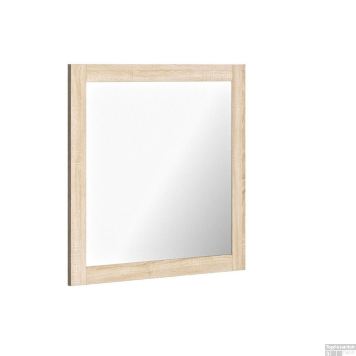 MIROIR CAMBRIDGE AVEC CADRE 80 CM BOIS - CHÊNE HAMILTON