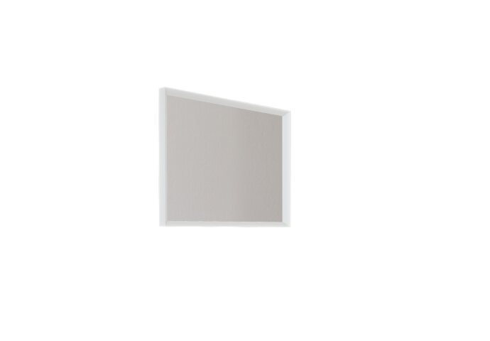 MIROIR DELTA AVEC CADRE 80 CM - BLANC MAT