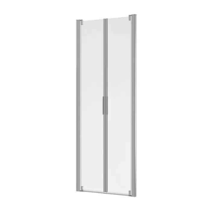 LAJA - 2 PORTES BATTANTES-TN CHROME-76-81 X 200 CM