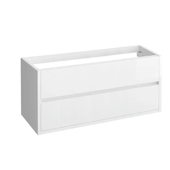 ONDERKAST SENSE 120CM 2L - WIT GLANZEND