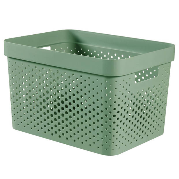 CURVER INFINITY BOX DOTS 17L - 100% RECYCLÉ