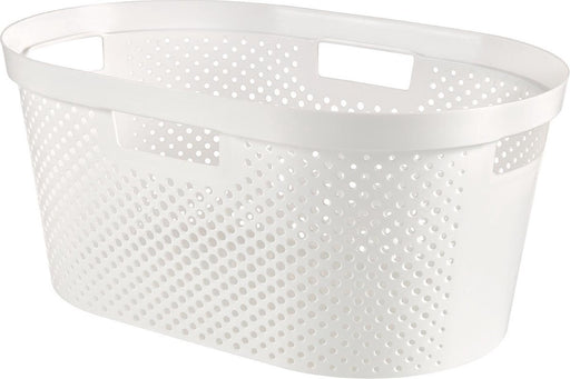 CURVER INFINITY WASMAND DOTS 40L - 100&#37; RECYCLED WIT