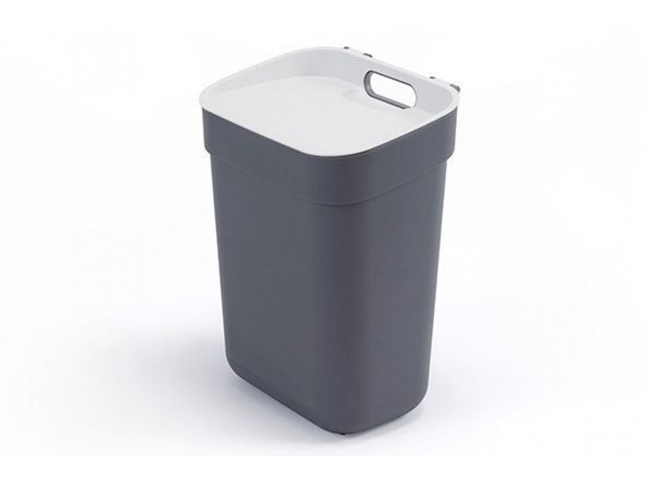 POUBELLE PRÊTE À COLLECTER CURVER 10L GRIS FONCÉ/GRIS CLAIR
