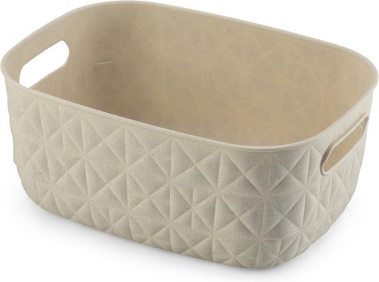 SOFTEX PANIER DE RANGEMENT S - 4L CRAIE BLANC 264X194X111MM