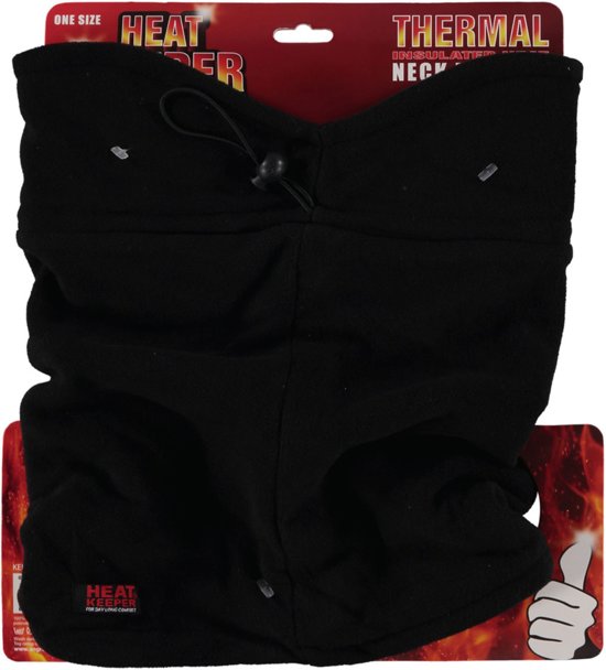CACHE-COU THERMO POLAIRE "HEAT KEEPER" HOMME NOIR