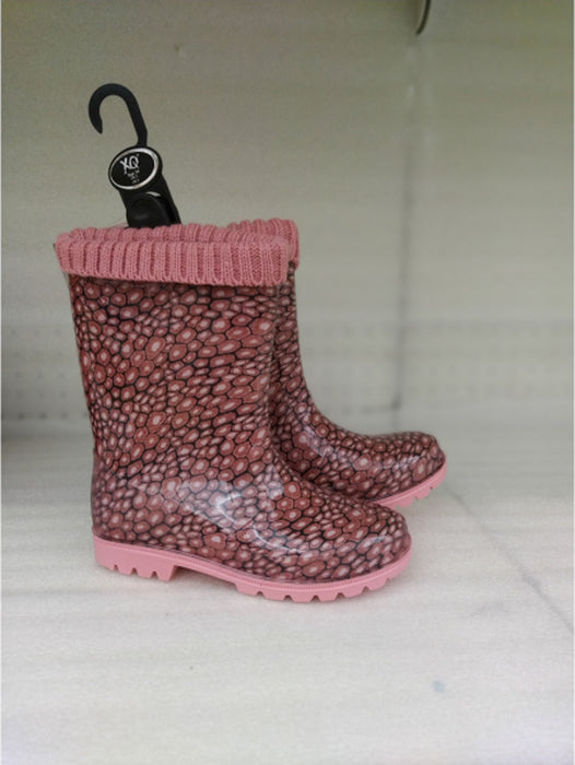 KIDS RAINBOOTS WITH LINING