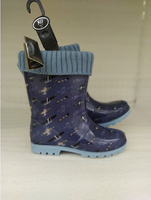 KIDS RAINBOOTS WITH LINING