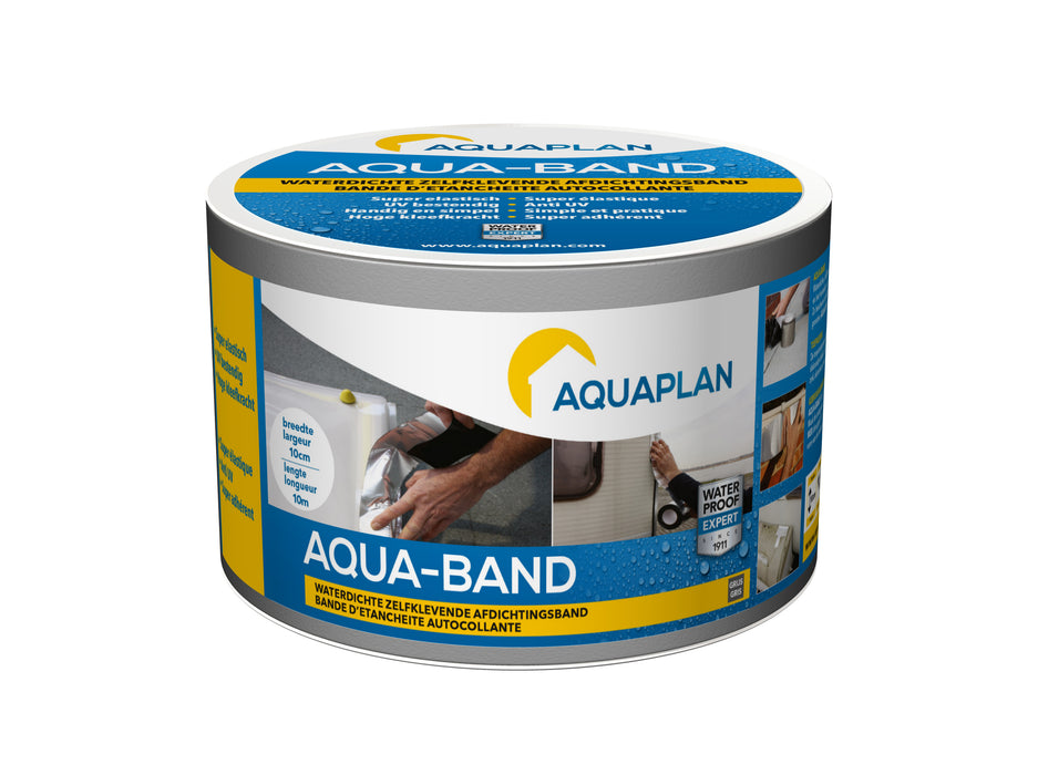 AQUA-BAND GRIJS 10 M X 10 CM