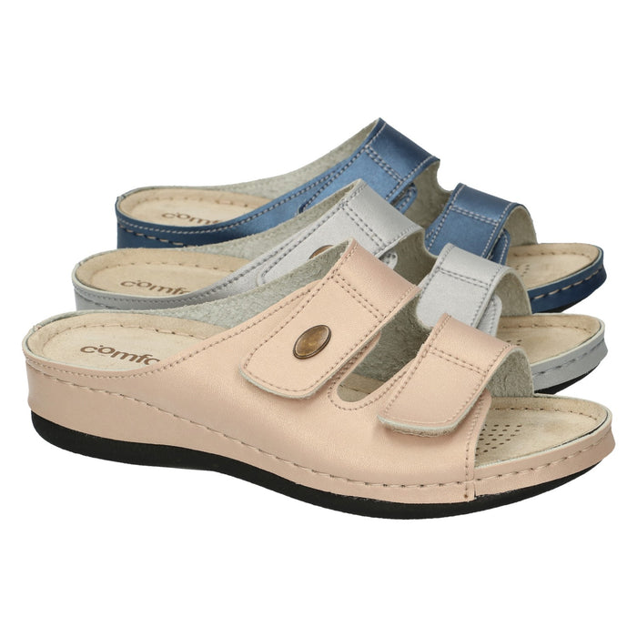 SANDAAL DAMES BEIGE/MAAT 36