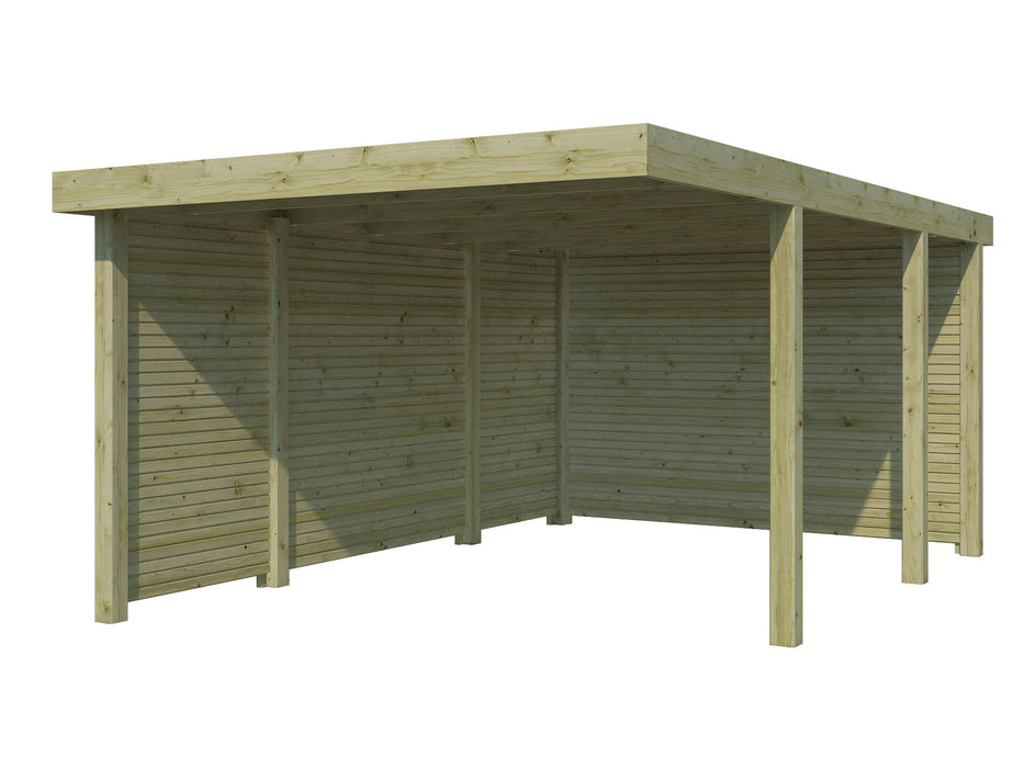 CARPORT QB SEULEMENT COMBI B + IMPREGN