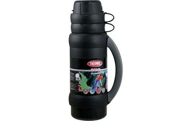 THERMOS-PREMIER ISOLEERFLES 1L ZWART