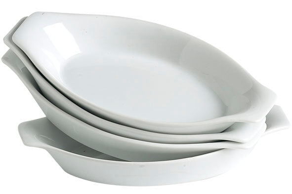 C&#38;T-GRATINEERSCHOTEL SET4 21CM OVAAL