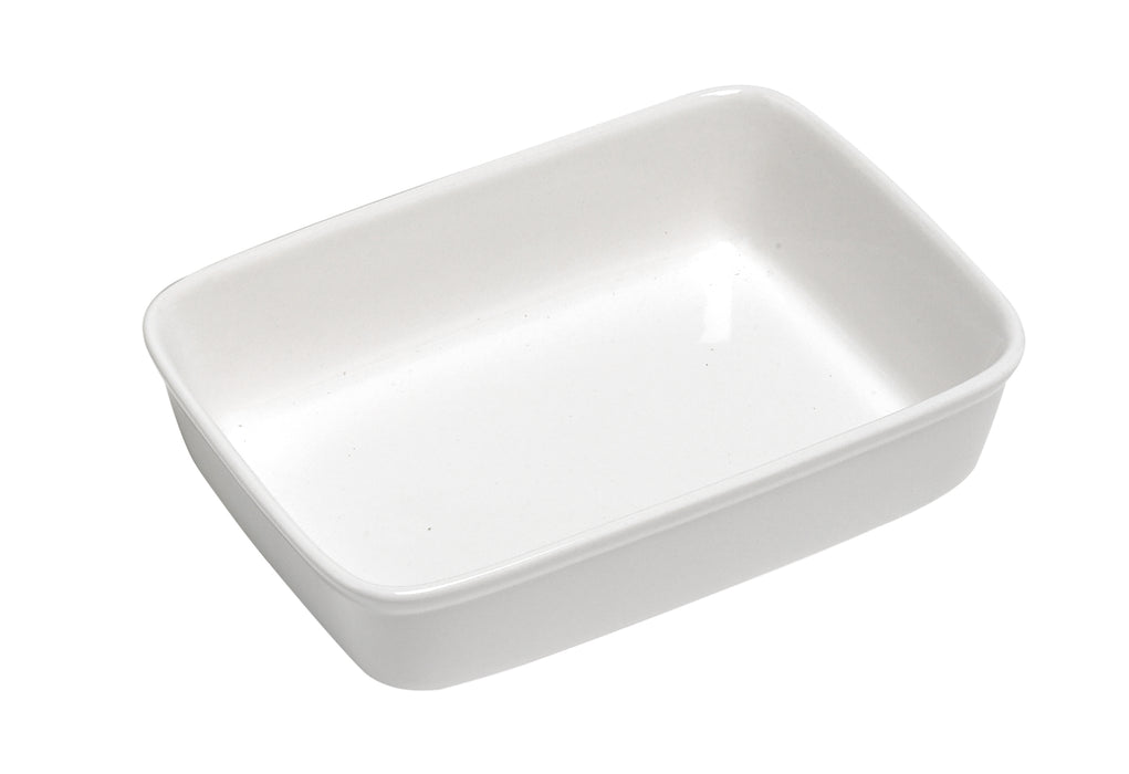 C&#38;T-GOURMET OVENSCHOTEL WIT 30X21,5CM RECHTH