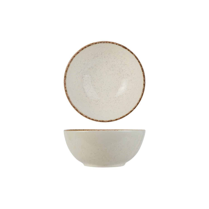 C&#38;T GRANITE IVORY BOWL D14,5XH6,5CM