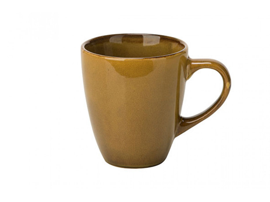 TASSE C&amp;T DARWIN JAUNE MOUTARDE D9.5XH10.5CM