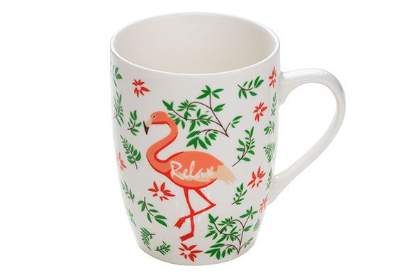 TASSE CT-FLAMINGO 37CL D8XH10.8CM