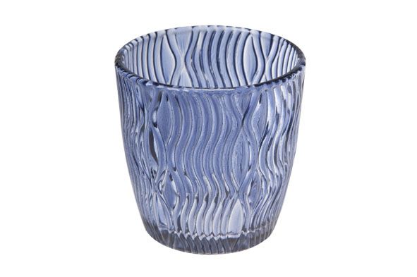 VERRE CONIQUE ROND C&amp;T THHLHDR BLEU