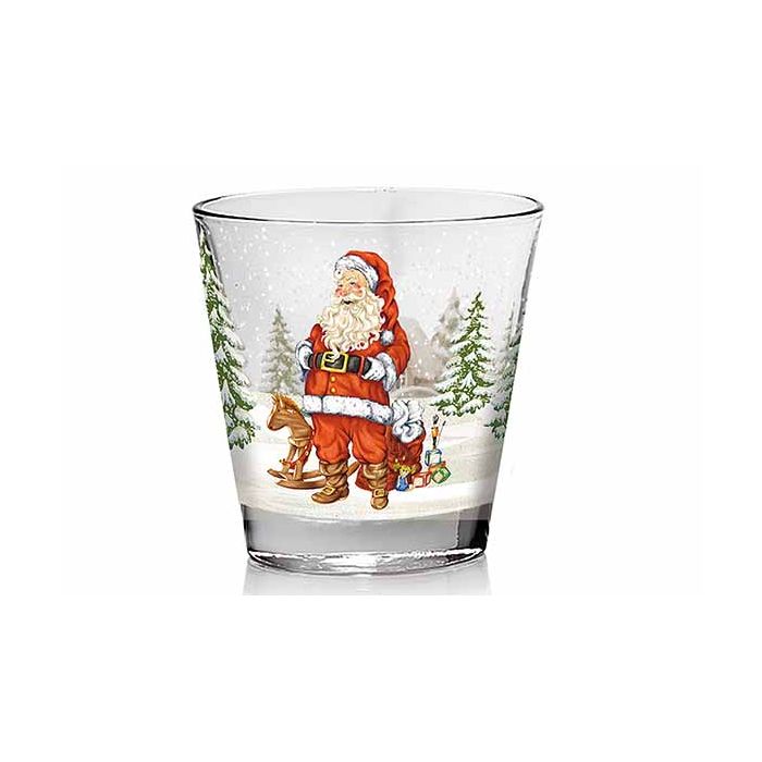 WINTER SANTA CLAUS TUMBLER FB 25CL SET3