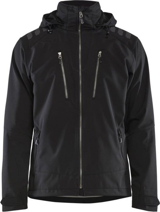 SOFTSHELL JACK XXL ZWART