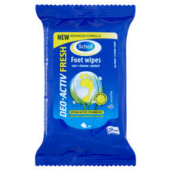 SCHOLL FOOT WIPES 20ST