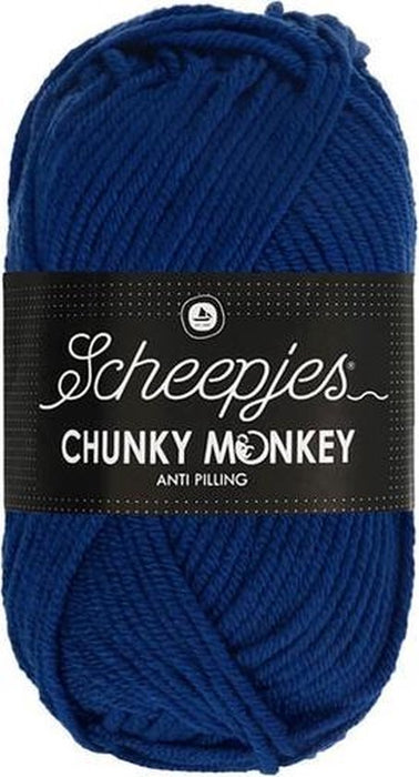 SCHEEPJES CHUNKY MONKEY 100G - 1117 ROYAL BLUE