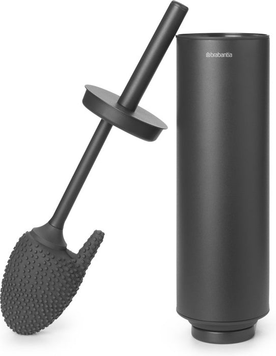 BROSSE DE TOILETTE MINDSET AVEC SUPPORT MINÉRAL INFINETE GRIS