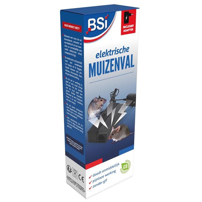 BSI ELEKTRISCHE MUIZENVAL MET ADAPTER