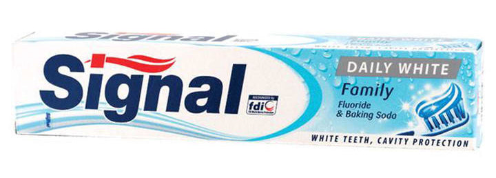 SIGNAL TANDPASTA 75ML FAMILY DAILY WHITE