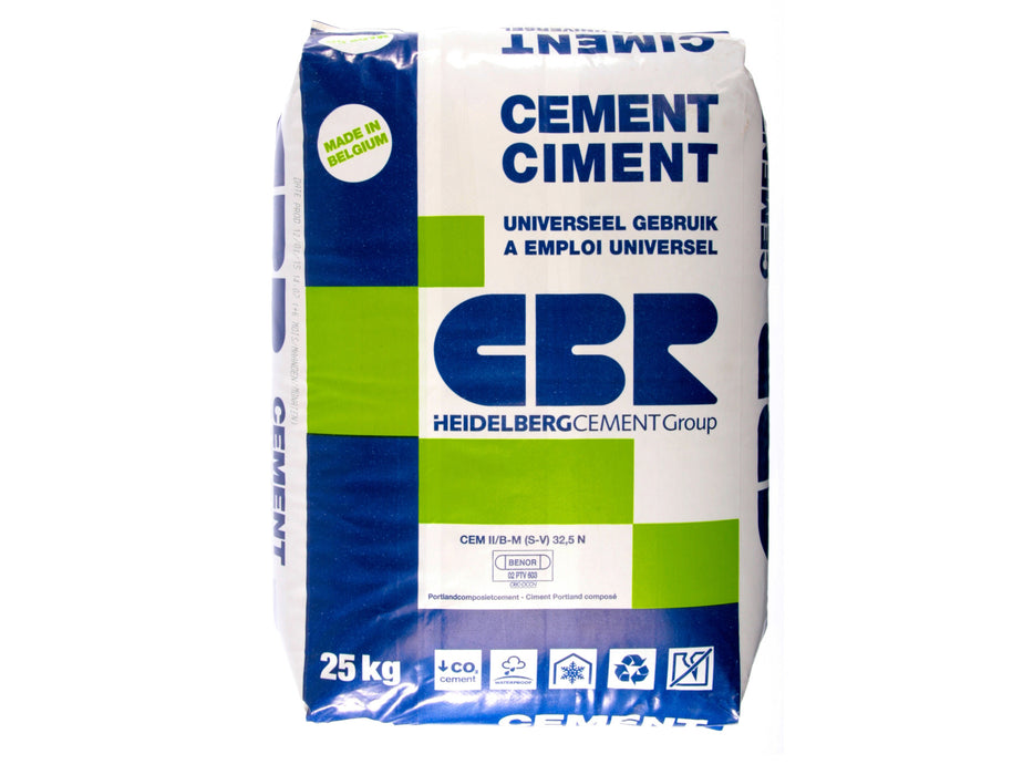 CEMENT II/B-M(S-L)32.5N PROCEM PLASTIEK ZAK PE(25KG) EUROPALET