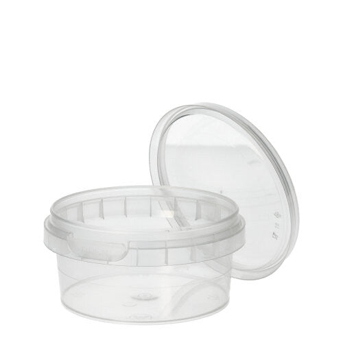 38 DELICATESSEN CUP, PP ROND 180 ML &#216; 9,5 CM &#183; 4,5 CM TRANSPARANT