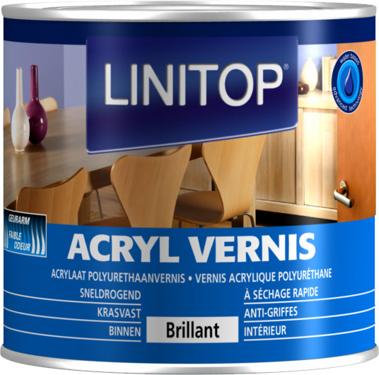 VERNIS ACRYLIQUE LINITOP BRILLANT 0,25 B