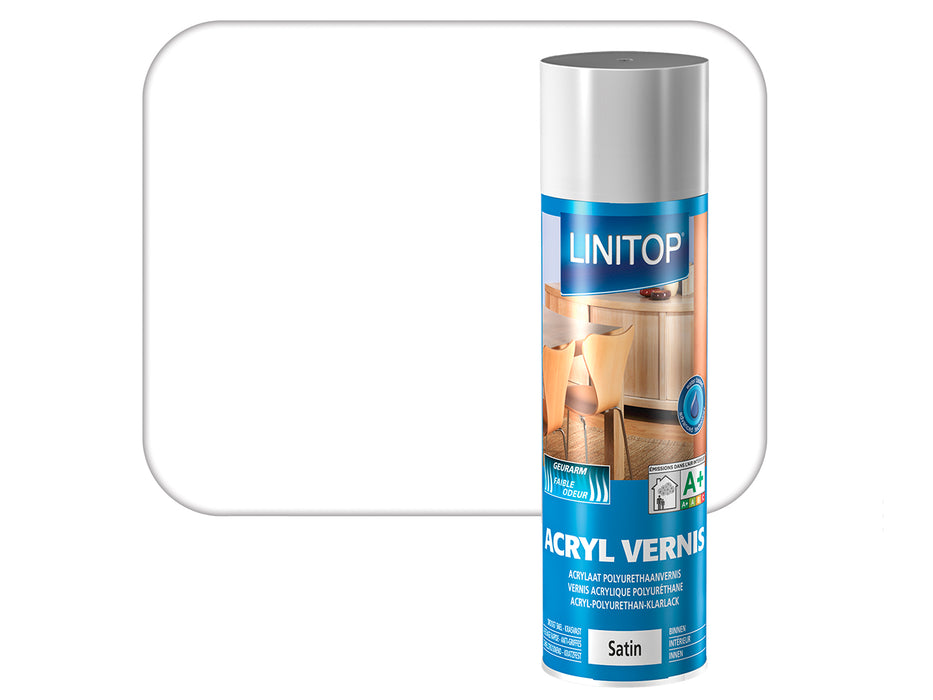 LINITOP VERNIS SPRAY SATINÉ 0,4 S