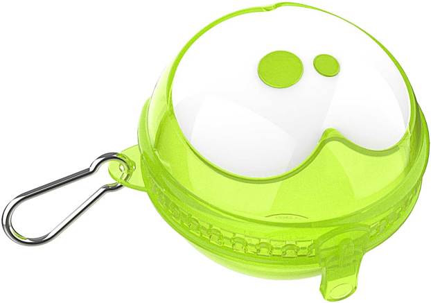 BOITE POMME FRUITFRIENDS NEON LIME TRANSPARENT