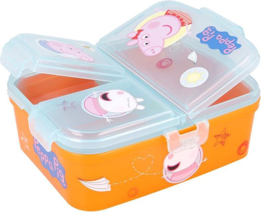 BOÎTE À LUNCH MULTI COMPARTIMENTS PEPPA PIG