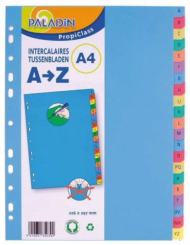 INDEX  PROPICLASS STAND A4  A-Z