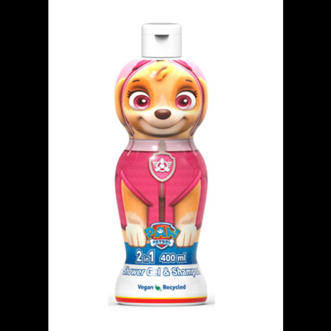 GEL DOUCHE + SHAMPOOING PAW PATROL CHIFFRES SKYE