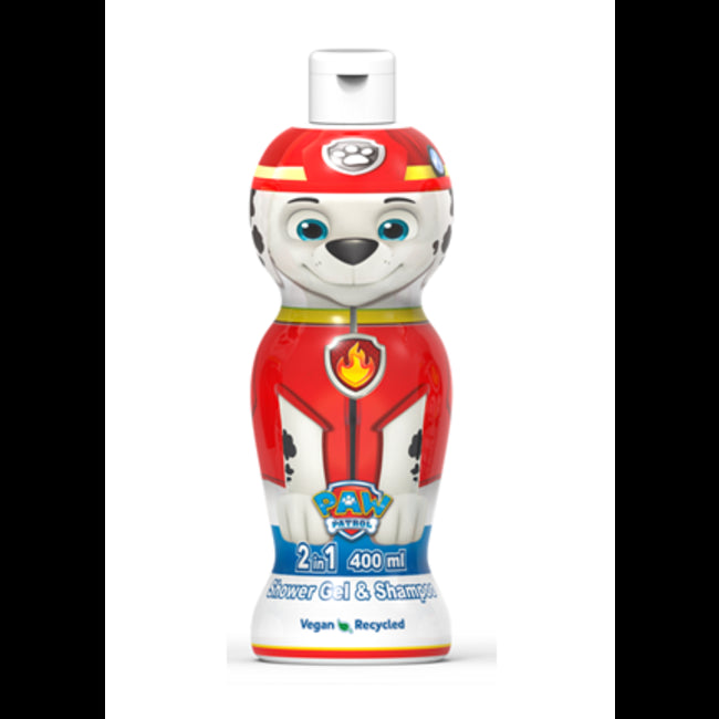 GEL DOUCHE + SHAMPOOING PAW PATROL FIGURINES MARCHALL