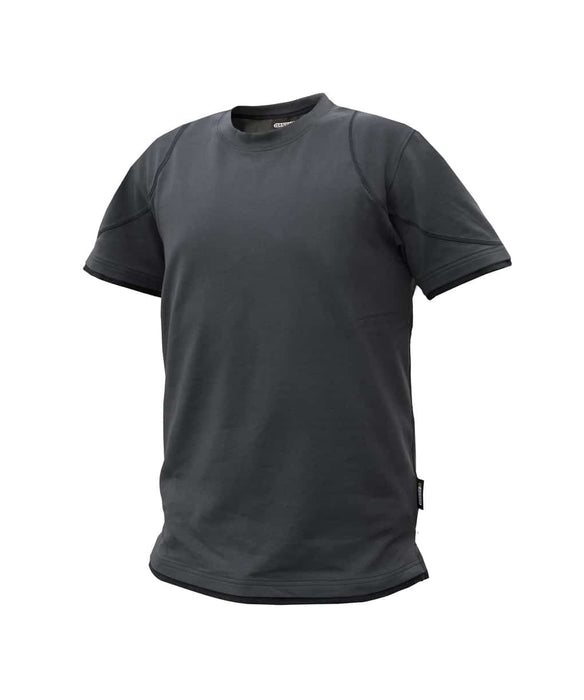 2XL-T-SHIRT KINETIC COSPA04 (190 GR) COSPA 04 ANTHRACITEGR/BL