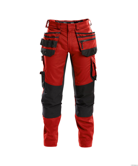 BROEK FLUX PESCO41 (245 GR) PESCO 41 ROOD/ZWART 40