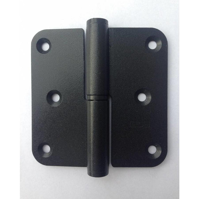 PAUMEL SKIN HDD 80X80X2,5 VAAS ZWART RECHTS 3ST+VIJS