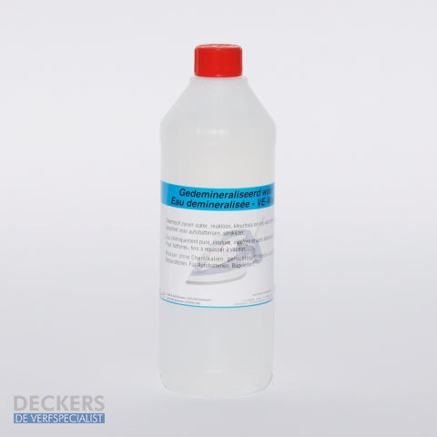 GEDEMINERALISEERD WATER 1 L.