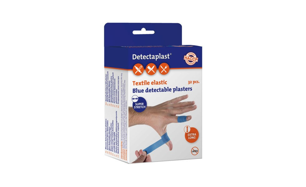 DETECTAPLAST ELASTIC  (18X2CM, IND WRAPPED)