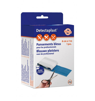 ÉLASTIQUE DETECTAPLAST (6CMX1M)