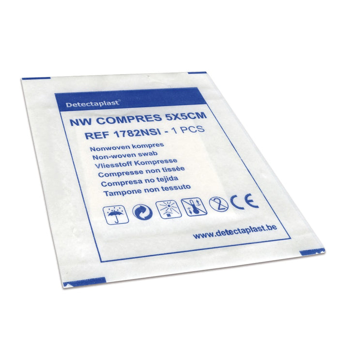 PANSEMENT DETECTAPLAST NON TISSÉ (5X5CM)