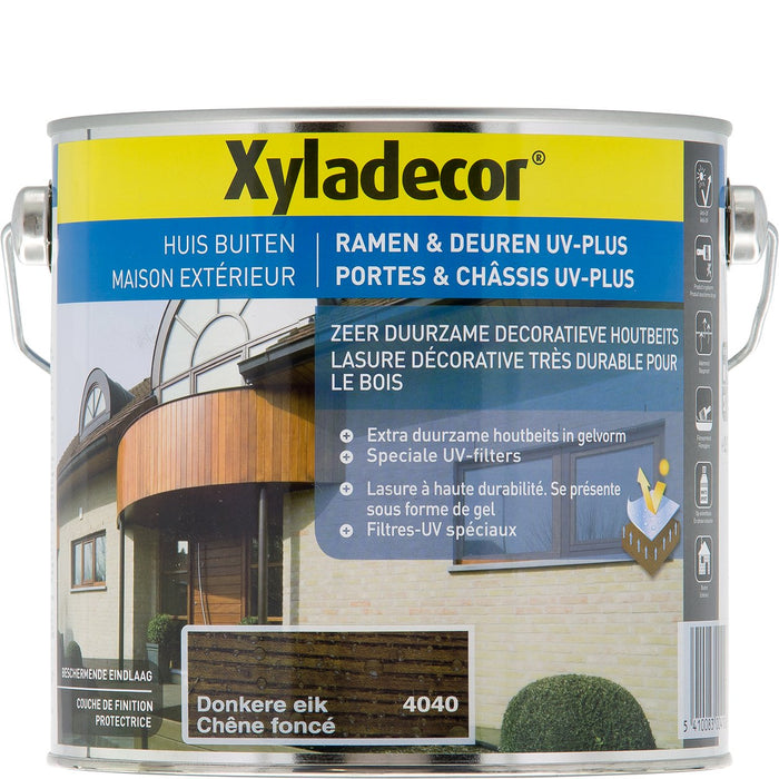 XY RAAM &#38; DEUR UV PLUS DONKERE EIK 2,5L